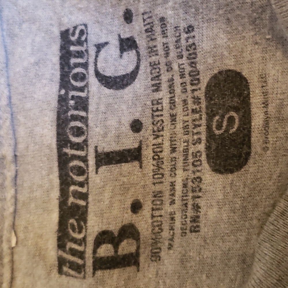 NOTORIOUS BIG RAP TEE - Picture 3 of 3